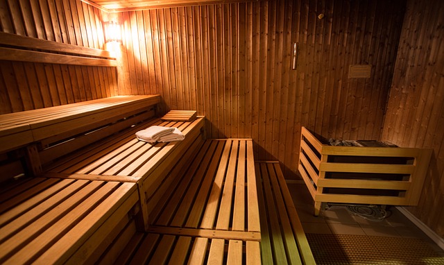 prostorná sauna